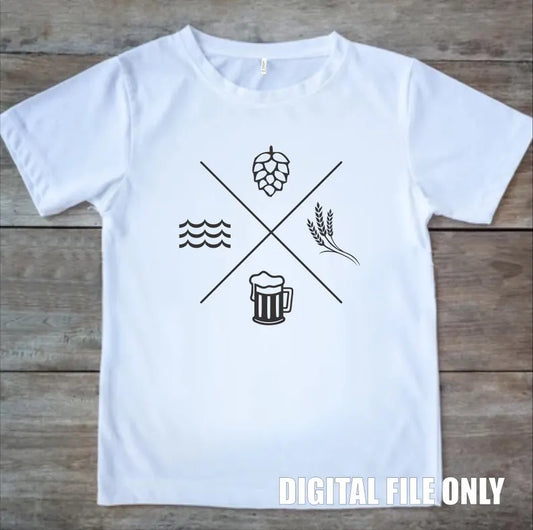 Beer Lovers Digital File Ready to Print High Definition PDF PNG File Format (Copy)