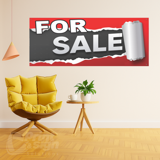 FOR SALE - Vinyl Banner