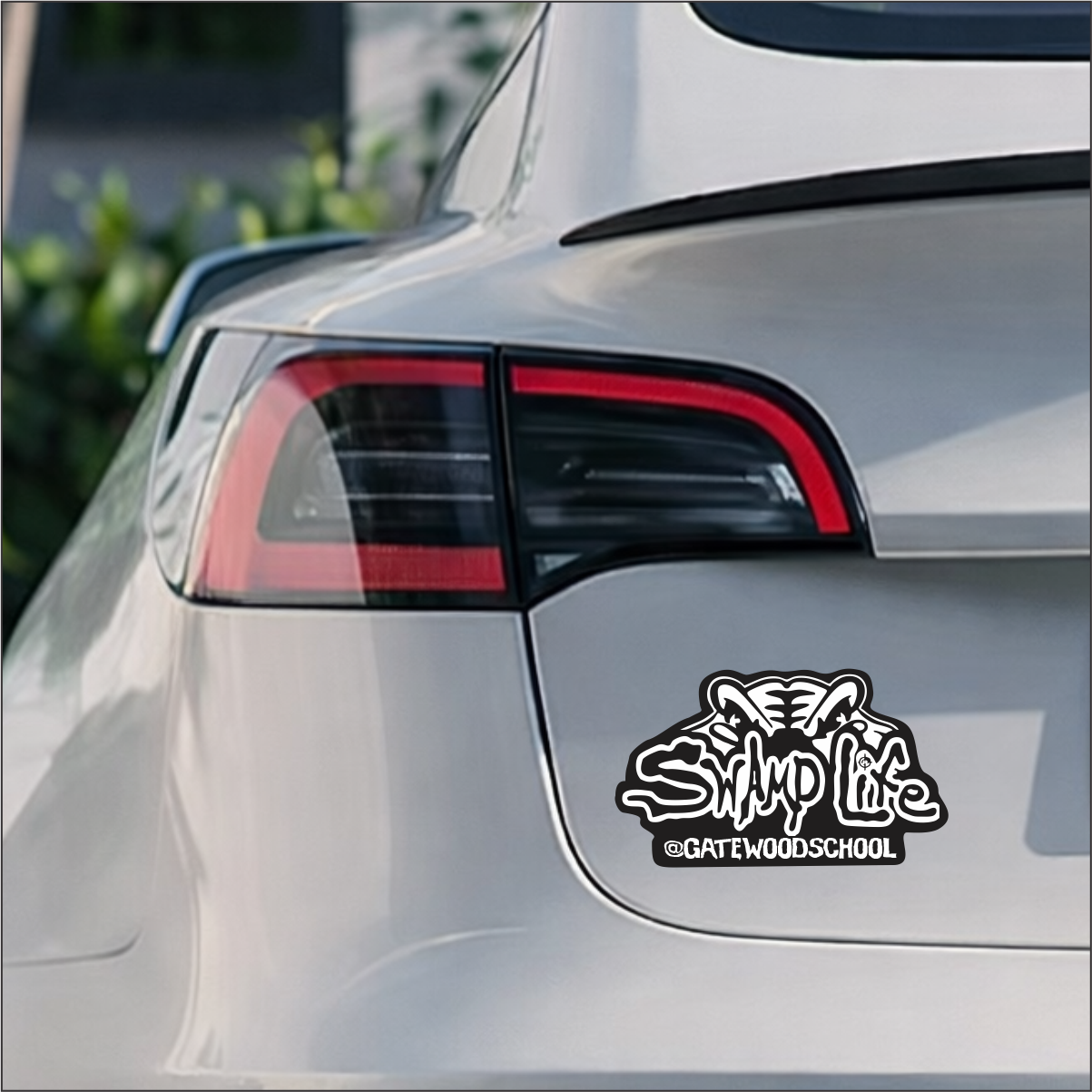 Gatewood Swamp Life | Vinyl Decal Water Proof | 5"x3" | UV Laminated