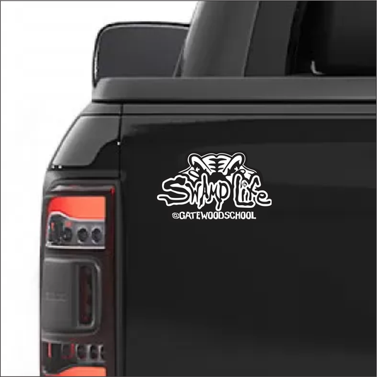 Gatewood Swamp Life | Vinyl Decal Water Proof | 5"x3" | UV Laminated