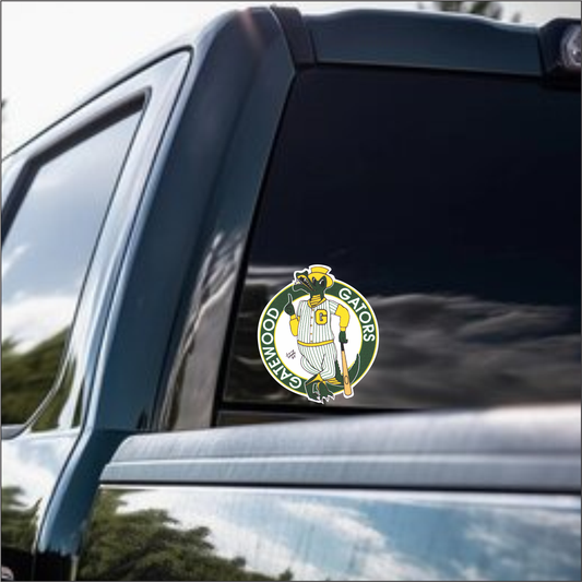 Gatewood Gator | Vinyl Decal Water Proof | 5"x5.75" | UV Laminated