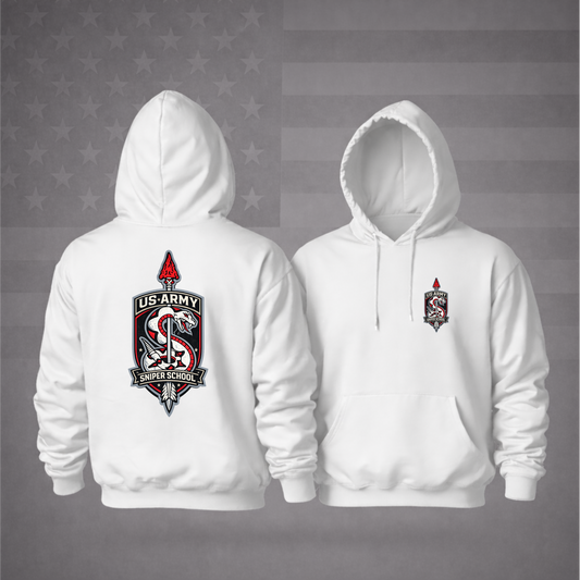 UNITED STATES ARMY SNIPER Military Hooded Sweatshirt – Precision, Patriotic, Pride & Premium Comfort Hoodie