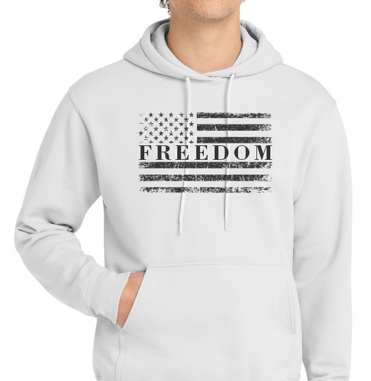 Freedom Patriot Hooded Sewatshirt