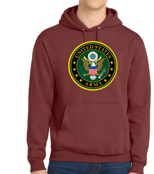 United States Army Seal Patriot Hooded Sweatshirt
