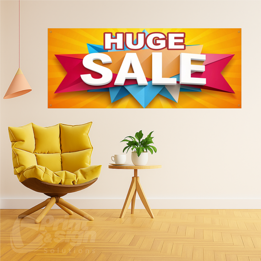 HUGE SALE - Vinyl Banner