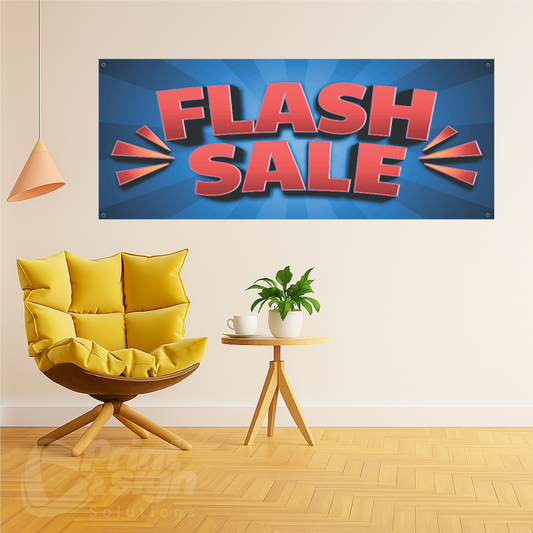 FLASH SALE - Vinyl Banner