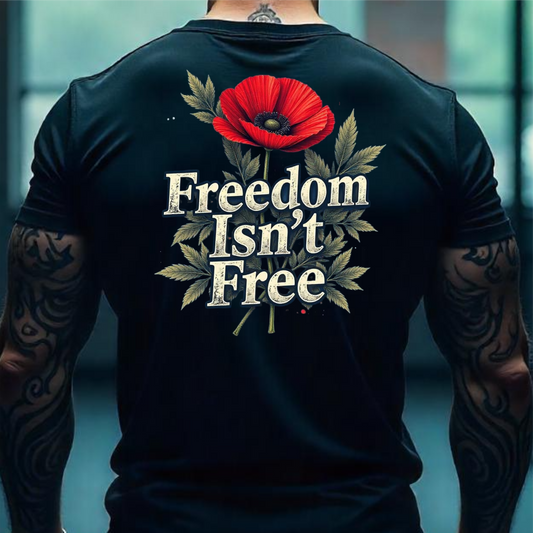 🇺🇸 Freedom Isn’t Free | Digital File Direct Download Ready to Print PNG PDF High Definition
