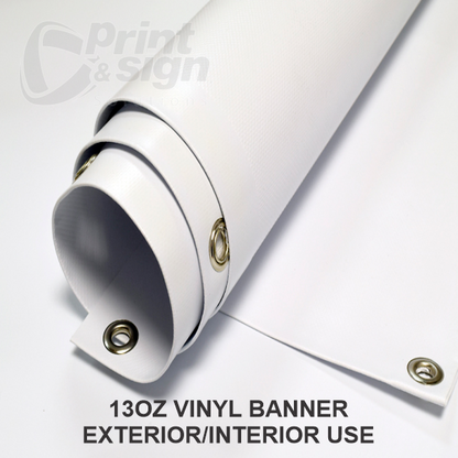 WE ARE OPEN - Vinyl Banner