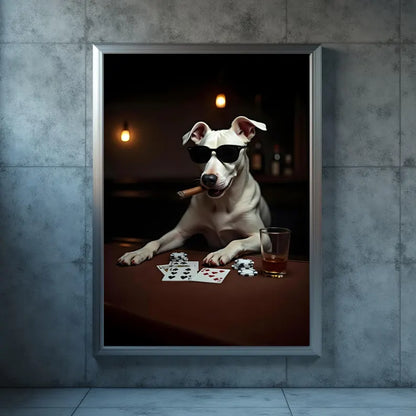 Dogs playing poker Digital File Ready to Print High Definition PDF PNG File Format