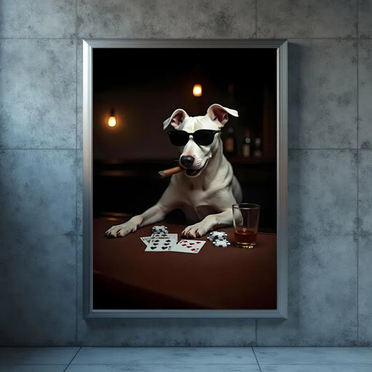 Dogs playing poker Digital File Ready to Print High Definition PDF PNG File Format