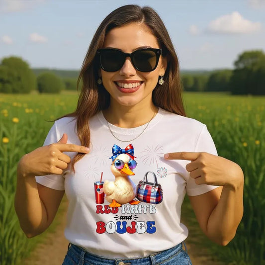 Cute patriotic duck Digital File Direct Download Ready to Print PNG High Definition