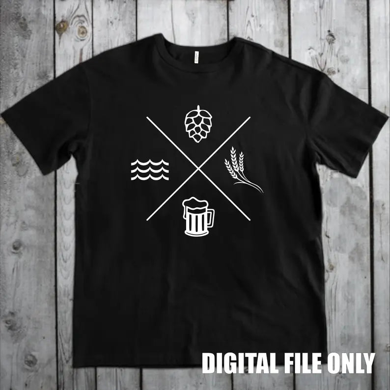 Beer Lovers Digital File Ready to Print High Definition PDF PNG File Format (Copy)