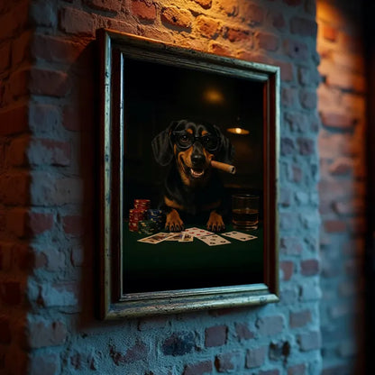 Dogs playing poker Digital File Ready to Print High Definition PDF PNG File Format