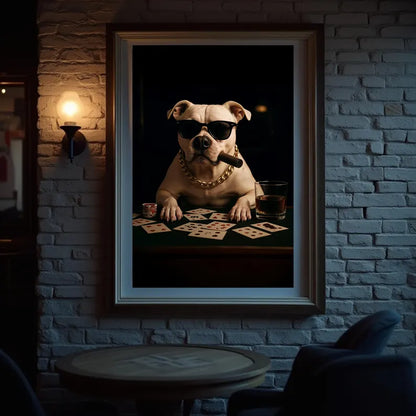 Dogs playing poker Digital File Ready to Print High Definition PDF PNG File Format