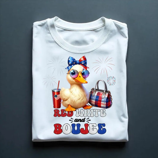 Cute patriotic duck Digital File Direct Download Ready to Print PNG High Definition