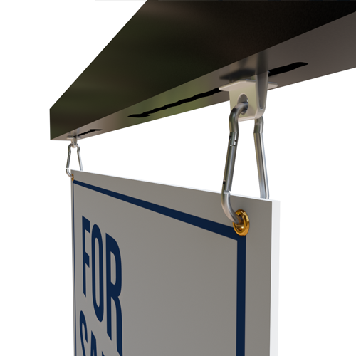 Aluminum Real Estate Post - 2pc Post