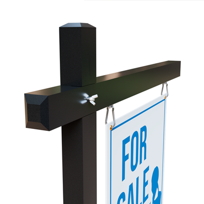 Aluminum Real Estate Post - 2pc Post