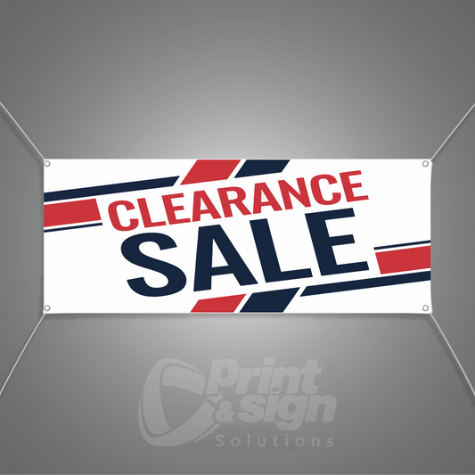 Clearance SALE - Vinyl Banners