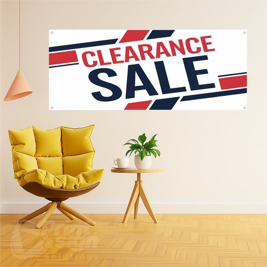 Clearance SALE - Vinyl Banners