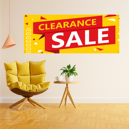 Clearance SALE - Vinyl Banners