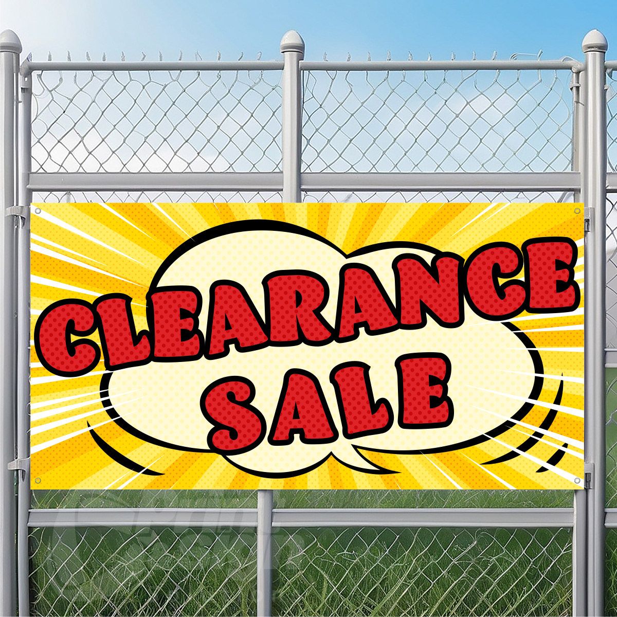 Clearance SALE - Vinyl Banner
