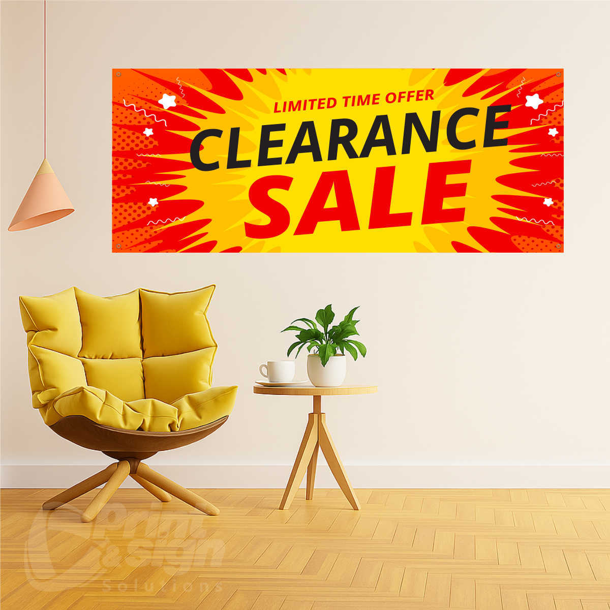 Clearance SALE - Vinyl Banner