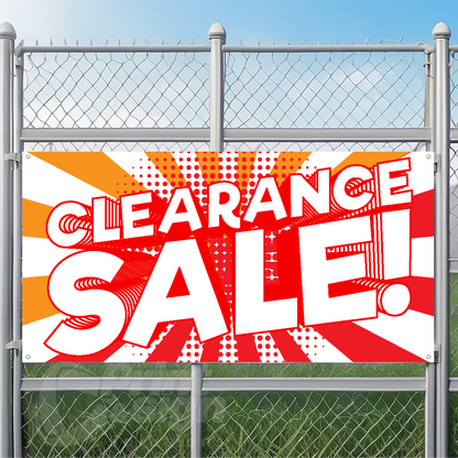 Clearance SALE - Vinyl Banner