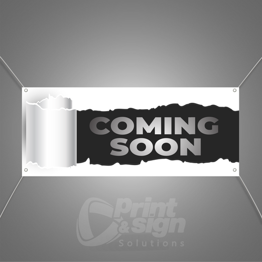 COMING SOON - Vinyl Banner