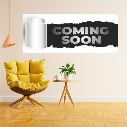 COMING SOON - Vinyl Banner