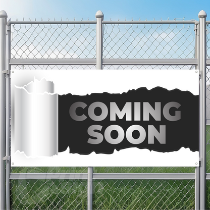 COMING SOON - Vinyl Banner