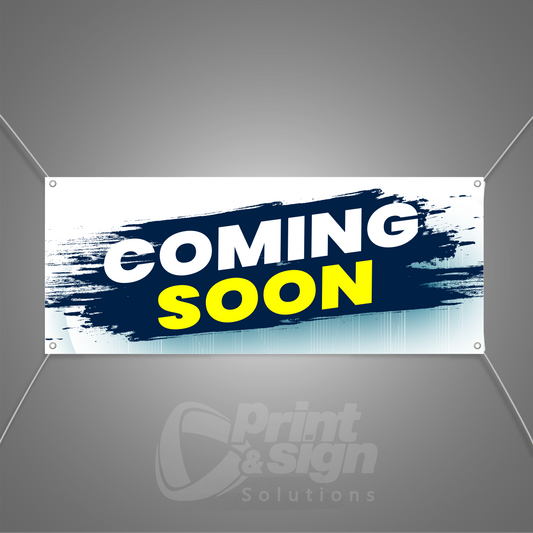 COMING SOON - Vinyl Banner