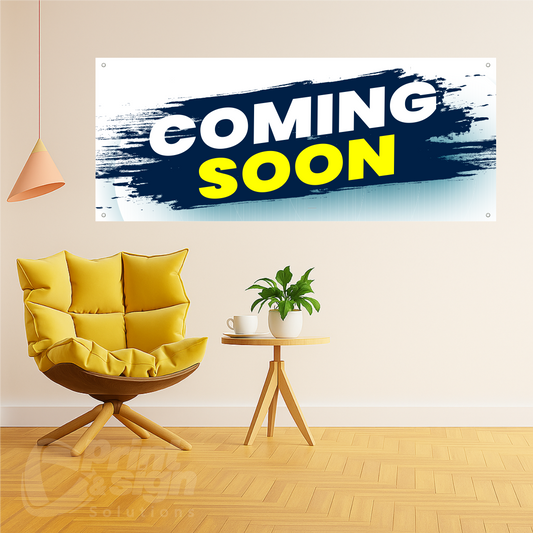 COMING SOON - Vinyl Banner