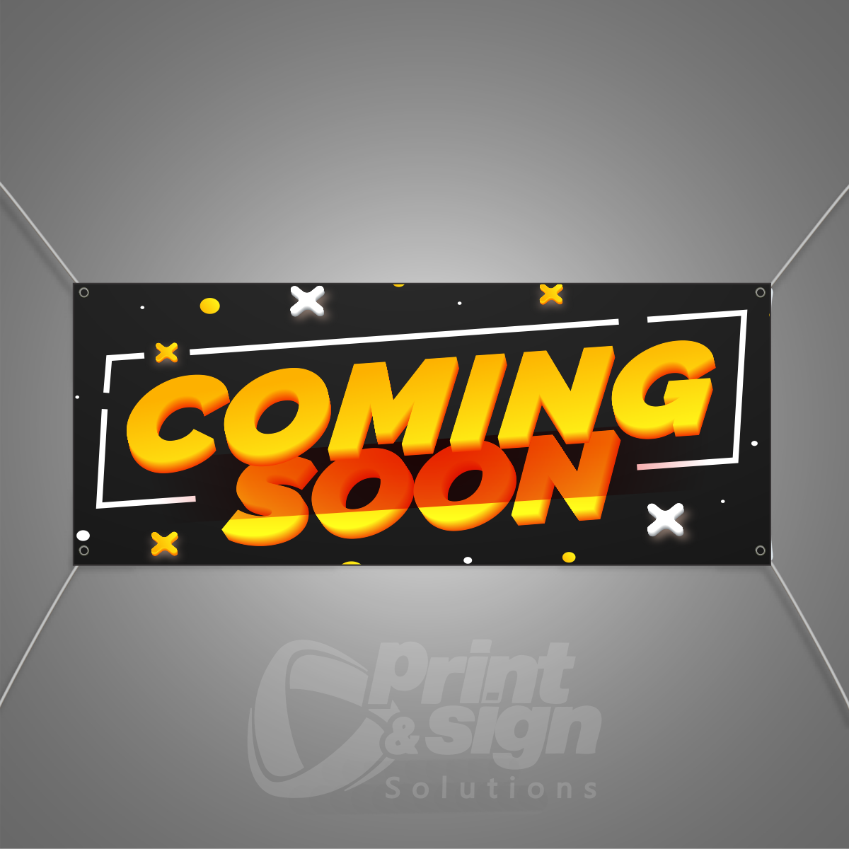 COMING SOON - Vinyl Banner