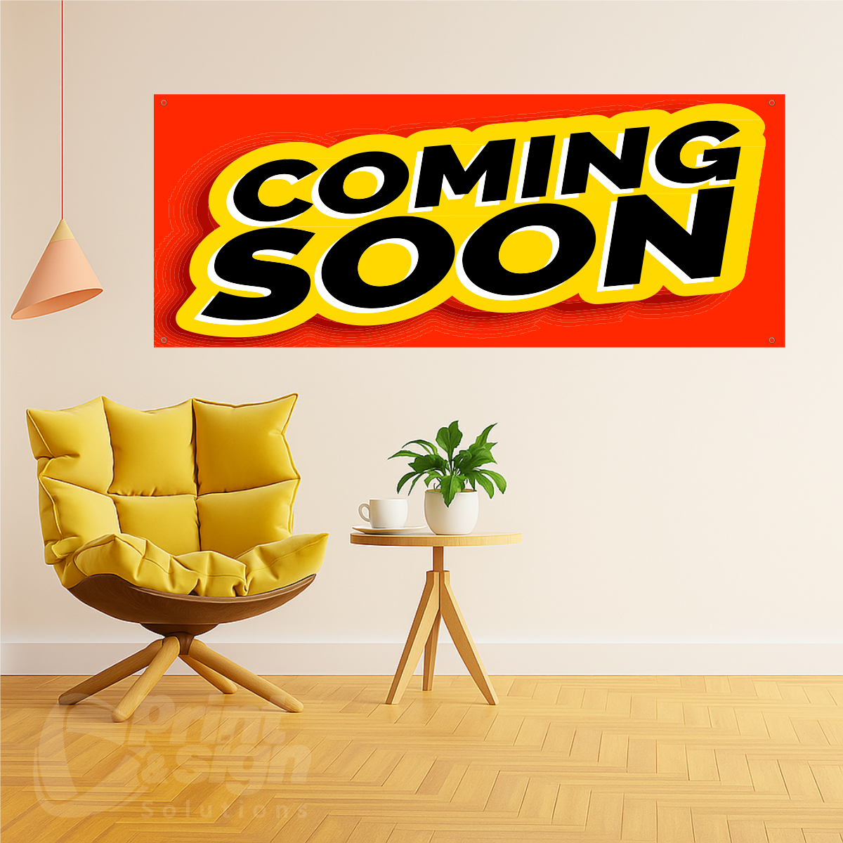 COMING SOON - Vinyl Banner