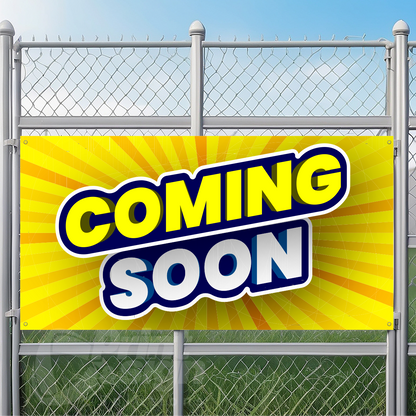 COMING SOON - Vinyl Banner
