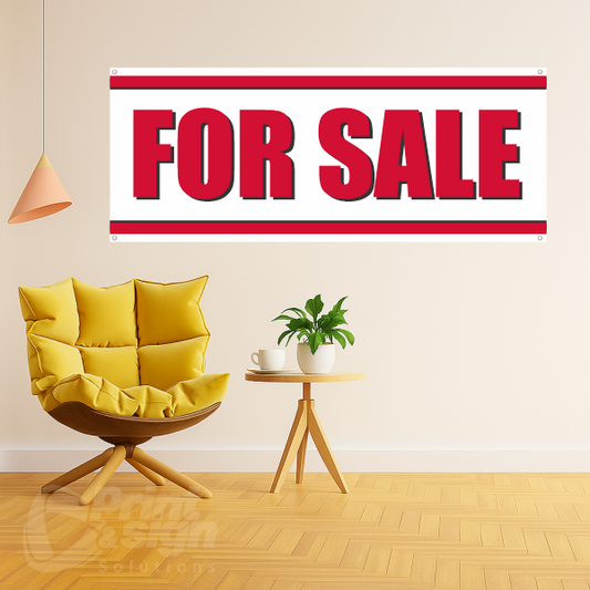 FOR SALE - Vinyl Banner