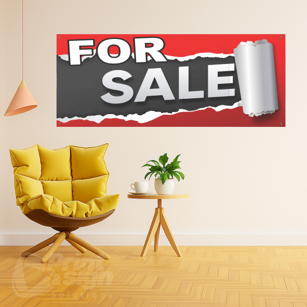 FOR SALE - Vinyl Banner