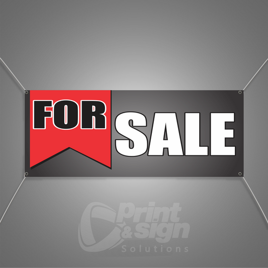 FOR SALE - Vinyl Banner