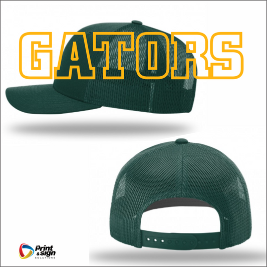 GATEWOOD GATORS RICHARDSON 112 TRUCKER HAT SNAPBACK WITH LEATHER PATCH