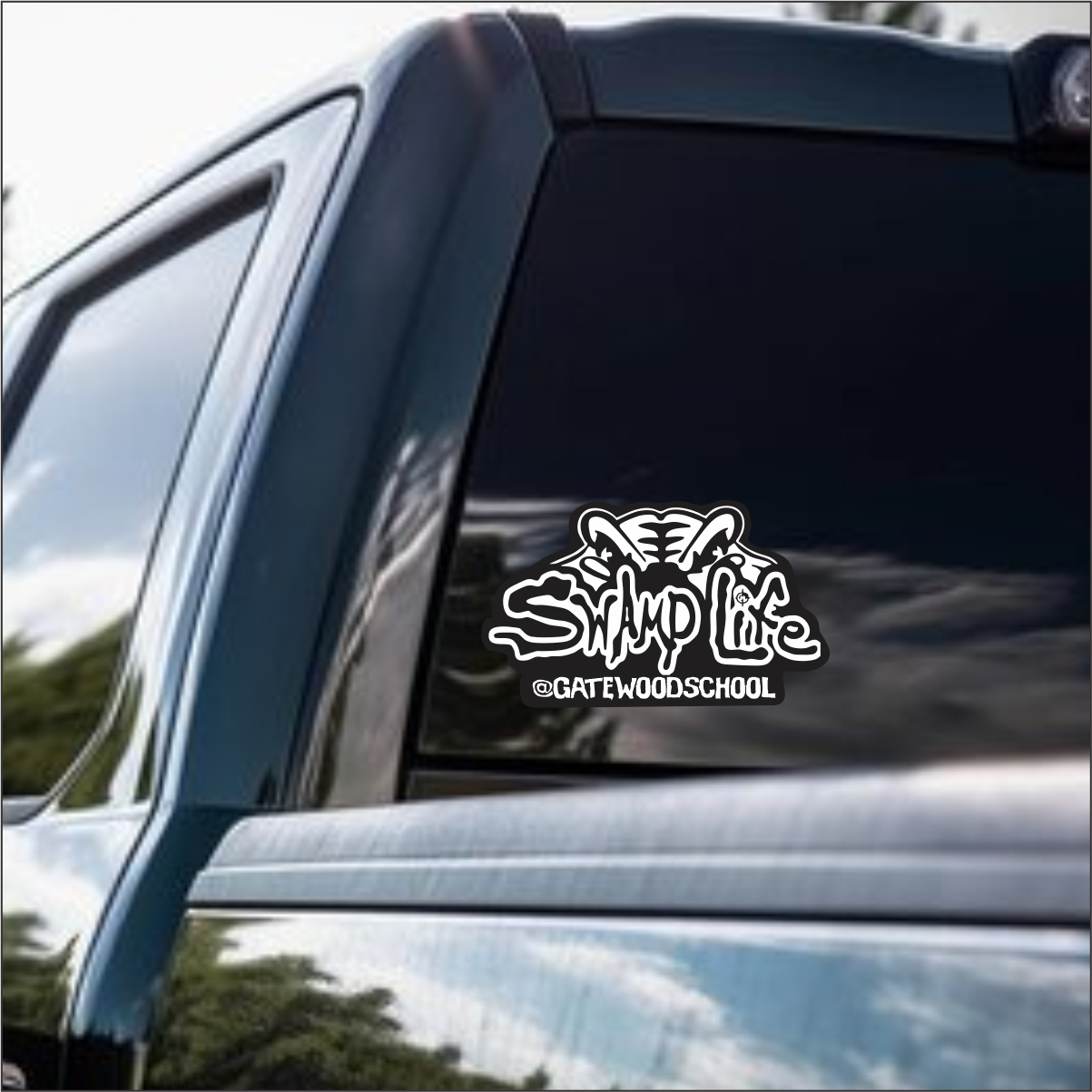 Gatewood Swamp Life | Vinyl Decal Water Proof | 5"x3" | UV Laminated