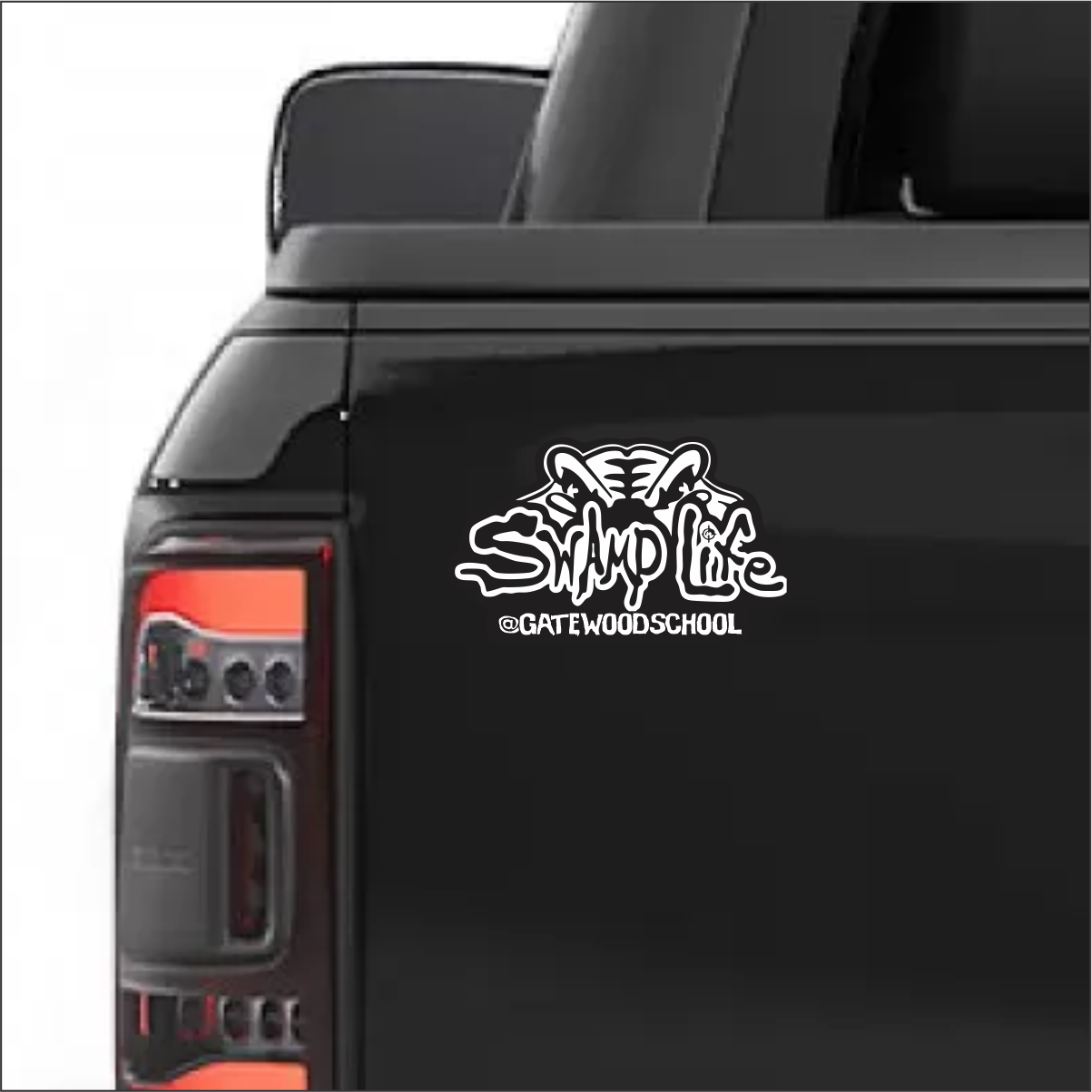 Gatewood Swamp Life | Vinyl Decal Water Proof | 5"x3" | UV Laminated
