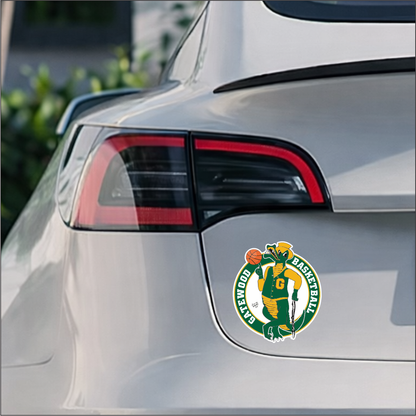Gatewood Basketball | Vinyl Decal Water Proof | 5"x3" | UV Laminated