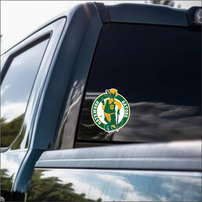 Pimp Gator Gatewood Schools | Vinyl Decal Water Proof | 5"x5.75" | UV Laminated (Copy)