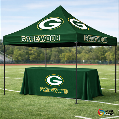 Gatewood 6ft 4-sided Table Throw | Go Gators