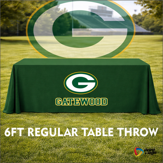 Gatewood 6ft 4-sided Table Throw | Go Gators
