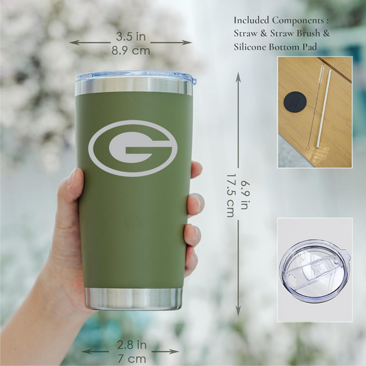 Gatewood Schools Laser Engraved Insulated 20oz Tumbler