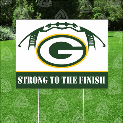 Go Gator Yard Sign | 18" x 24" Corrugated Plastic | Includes 30" Metal Stake