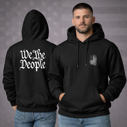 We The People Patriotic Hooded Sweatshirt Hoodie