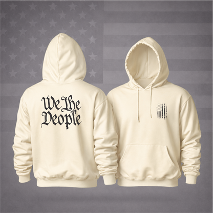 We The People Patriotic Hooded Sweatshirt Hoodie