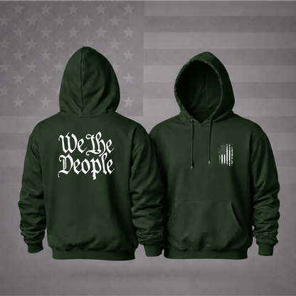 We The People Patriotic Hooded Sweatshirt Hoodie